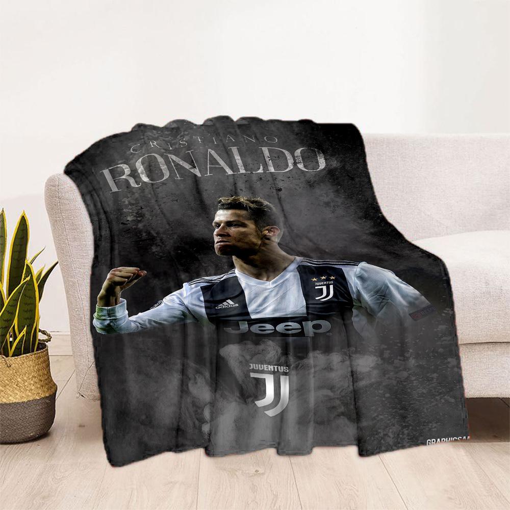 Ronaldo's Juventus Glory Blanket Soft & Cozy Great for Couch Office Sofa Four Seasons Multipurpose Warmthful Decor