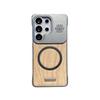 Samsung 22 Ultra Leather Case: New Borderless Design with Heat Dissipation and Metallic Paint Finish.