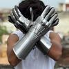 Articulated Gothic Gauntlets  Premium Polished Steel Knight Gloves for Authentic Medieval LARP, Cosplay  Renaissance Armor Enthusiasts