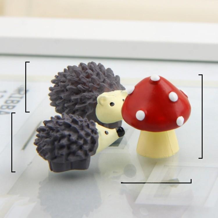 Animal Duck Cartoon Micro Landscape Figurine Decor Set For Gift And Decor Home
