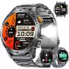 LIGE Men's Smartwatch 1.75'' HD, 1000mAh, 120+ Sports, IP68, Heart Rate &; Sleep, 3 Bracelets, Android iOS