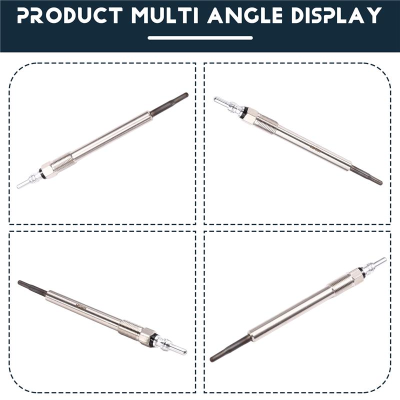 NEU-4x Glühkerze LR116117 Für Land Rover Discovery 5 2017-2020 Range Rover Velar 2017+ Discovery Sport 2015+ 2.0 Diesel