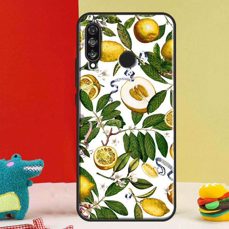 Tropical Summer Fruit Lemon For Huawei Nova 12s 12i 11i 8i 9 10 SE Y91 Y90 Y60 Y70 Y72 Y61 P20 P40 P30 Lite P60 Pro Case