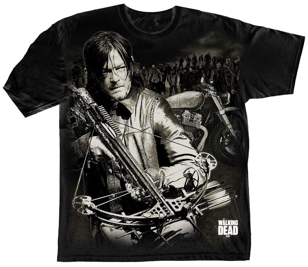 

The Walking Dead Daryl Dixon Crossbow Offiziell Herren Unisex T-Shirt