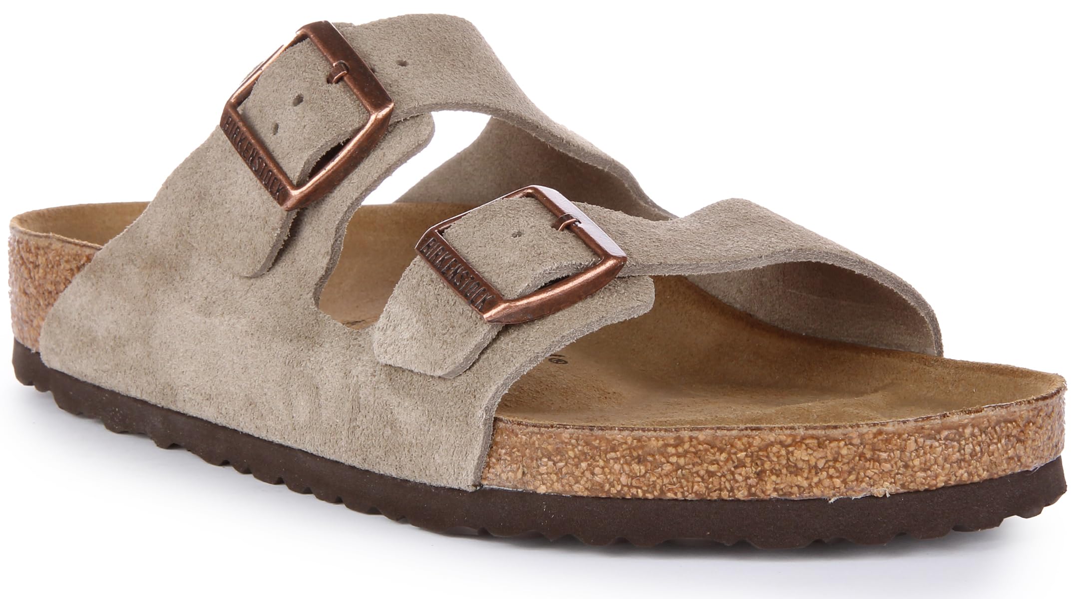 Birkenstock Arizona Leather Sandals 51461 Taupe 26.0 cm