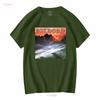 Bathory Twilight Of The Gods T-shirt Versione 2 Lavaggio Vintage Leggermente Streetwear Grafica Versatile Elastica Moda Stilosa