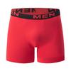 7-Pack Men's Underwear: Solid-Colour Fashion Essentials Versatile Long Boxer Briefs