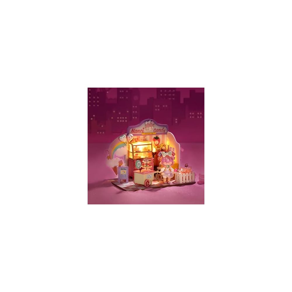 Tsukurundesu Miniature Dollhouse DG Series with Japanese Instruction Manual Nancy's Sweet House