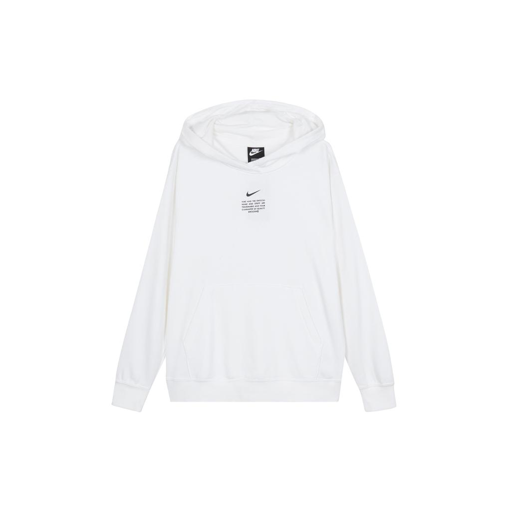 Nike Sweatshirts Women's White Hooded Moderate Regular DJ6948-100