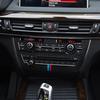 Car CD Panel Trim Center Console Cover Carbon Fiber Sticker Decal fits for BMW X5 F15 X5M F85 X6 F16 X6M F86 2014 2015 2016 2017 2018  Accessories