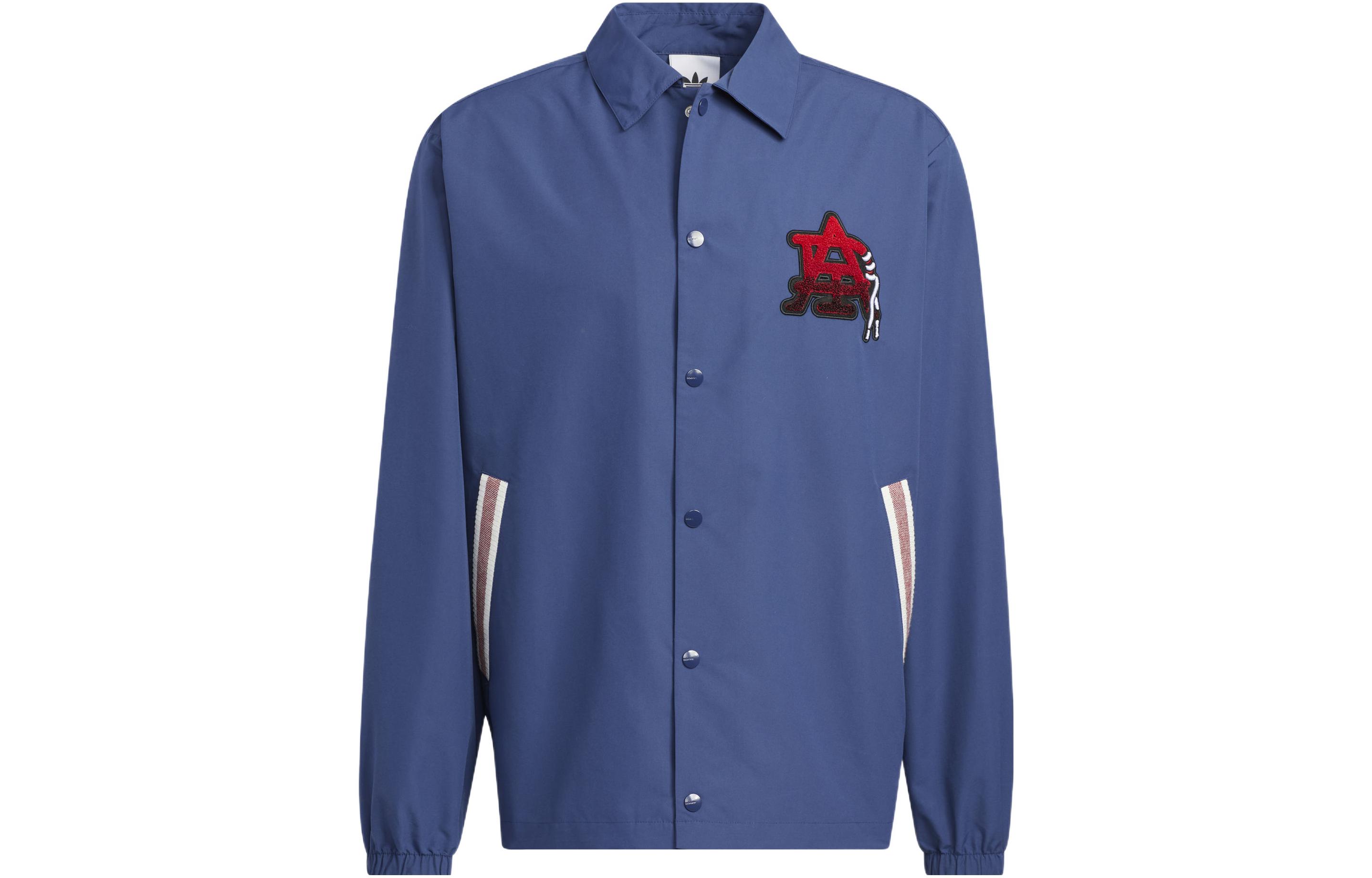 Adidas Originals Jackets Men s Blue Lapel Moderate Other HS1993 S