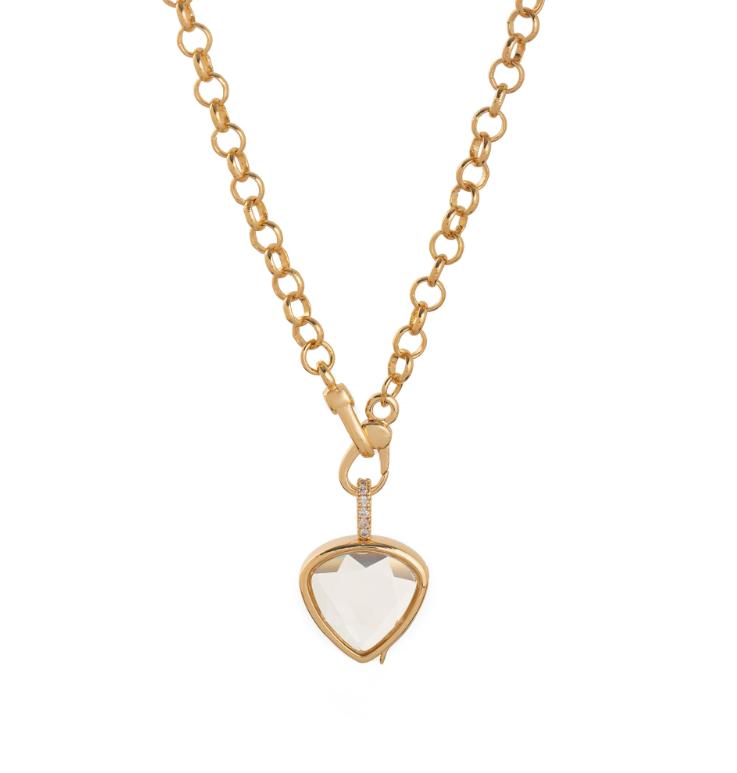 Open Pendant Necklace for Women Girls Simple Fashion DIY Accessory Necklace New Trendy Cute Chain Necklace Jewelry Gifts