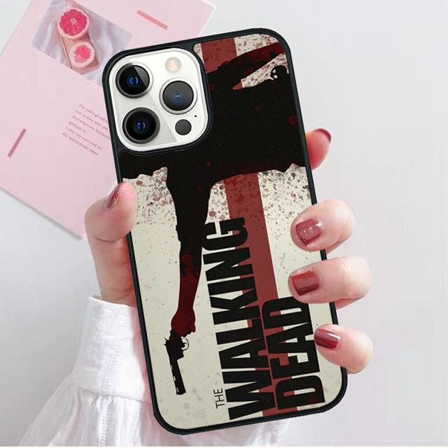 the walking dead logo Coque Shell For iPhone 17 Air 15 16e 14 13 12 Pro Max 11 Pro Max Plus Phone Case Cover