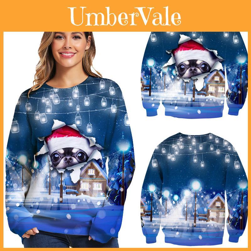 Festive And Cozy Unisex Ugly Christmas Sweater With Comfy Pullover Design