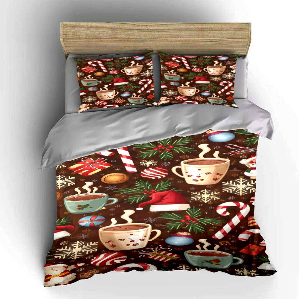 Whimsical winter warmth Bedding sets Duvet cover sets Duvet covers Pillowcases(1*Duvet Cover 2*Pillowcases without duvet insert)