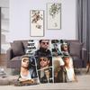 George Michael Music Blanket Quality Warm Soft  Throw Blanket Winter Travel Office Couch Chair Sofa Bed Fashion Bedspread