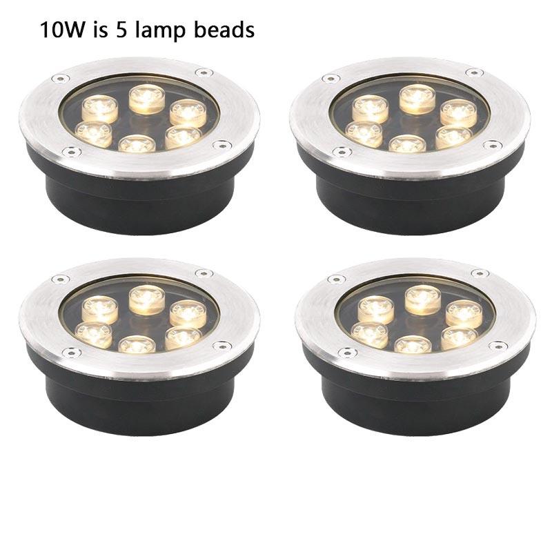 Outdoor Waterproof Garden Spot 220v LED Underground Light Stairs Deck Lights Outdoor Terrace Spot Led Landscape Lighting