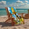 Ultra-Soft Beach Towel with Mario Theme,Ideal for Pool - Camping, Diving - Perfect Travel Essential, Vibrant Beach Towel.