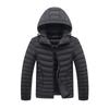 Padded-padded Men's Jacket Winter Cotton Clothes Handsome Thickened Velvet Padded Jacket Trendy Padded Clothes