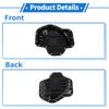 X Autohaux 1 Pc No.121010H050 Engine Oil Pan for Toyota Camry 2007-2011 Steel Black