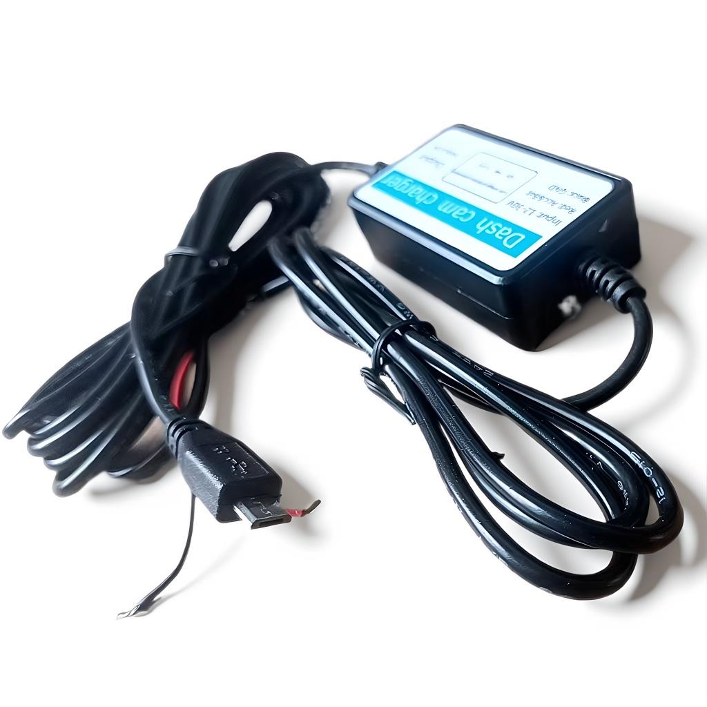 

Professional Hardwiring Kit for Dash Cam, 3.2m Cable Enables Parking Mode with Safe 12V to 5V Conversion