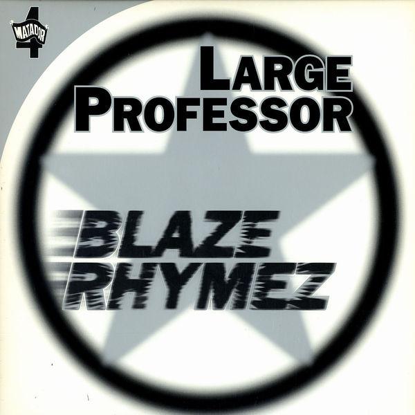 12inch Record LARGE PROFESSOR - Blaze Rhymez / Back To Back OLE4741 Matador 2000 US Rap & Hip-Hop/R&B Used