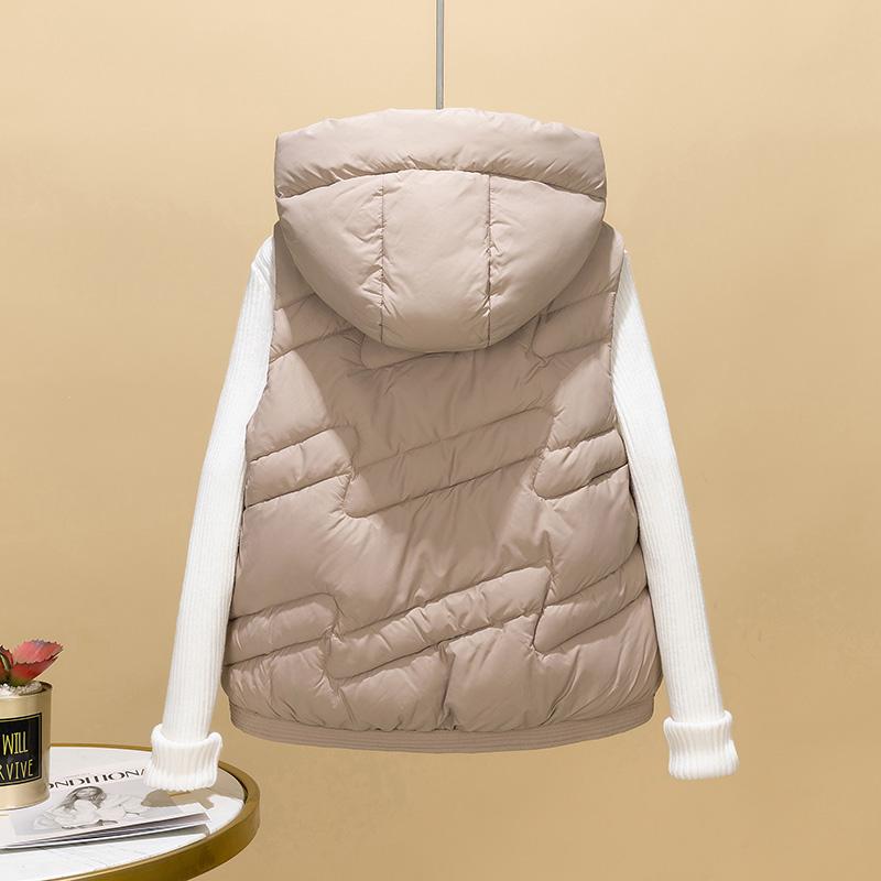 Fashionable Korean Sleeveless Jacket for Women with Short Length and Beautiful Design
