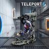 GLaDOS Portal 2 com Motor LED Blocos de Construção Jogo Decifrar Robô Laboratório Aperture Kit de Modelo de Tijolo Brinquedo de Menino Adultos Presente para Criança 1976 Peças