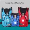 Portable Heimlich First Aid Vest Choking Rescue Training Device Adult Child Heart Attack CPR Emergency Practice Teaching Model