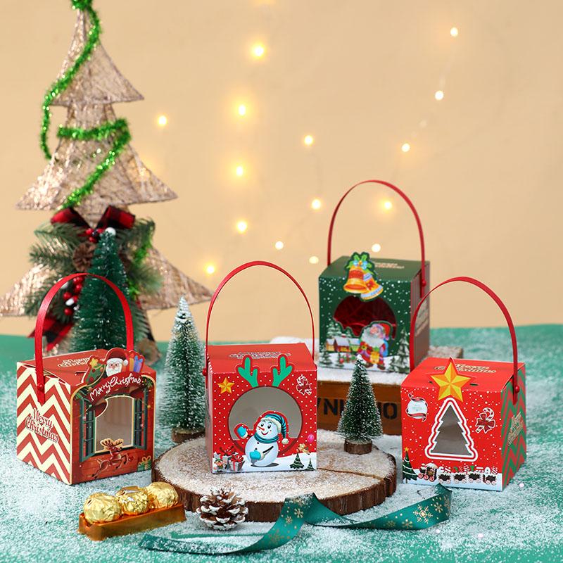 2024 Christmas Eve Children's Candy Gift Box and Decor Bag