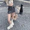 Women's High Waist Denim Bodycon Skort - Summer 2022 Retro Slimming Super Short Skirt