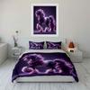 Fantasy Horse Art Decor Set Soft Comfortable Duvet Cover Bedding Set Included 1*Duvet Cover & 2*Pillowcases, Gift