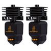 4 ks Náhradní hotend pro 3D tiskárnu Bambu Lab P2S H2D H2S H2C 0.2 0.4 0.6 0.8MM Sada hotendů se silikonovým návlekem