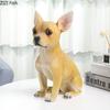 Doberman Pinscher Chihuahua Dog Statue Simulated Animal Ornaments Desk Decoration Creative Puppy Sculpture Room Aesthetic Decor