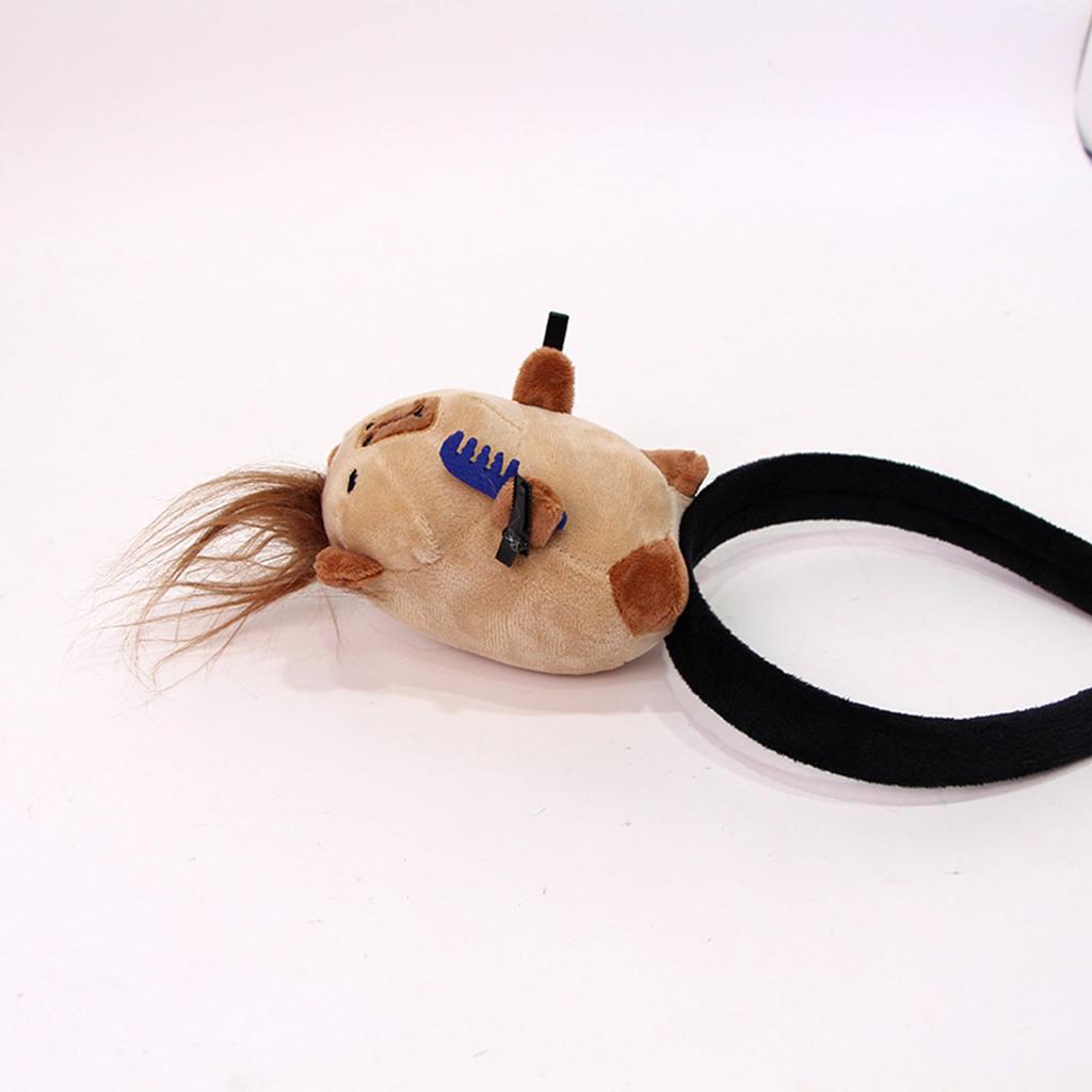Comfortable Cartoon Animal Plush Headbands For Women and Girl Face Washing Everyday Use Party Gathering Hairband