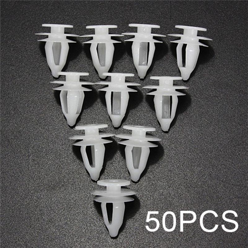 50x Exterior Side Moulding Clips Door Trim Clip For Citroen Saxo Xsara Berlingo