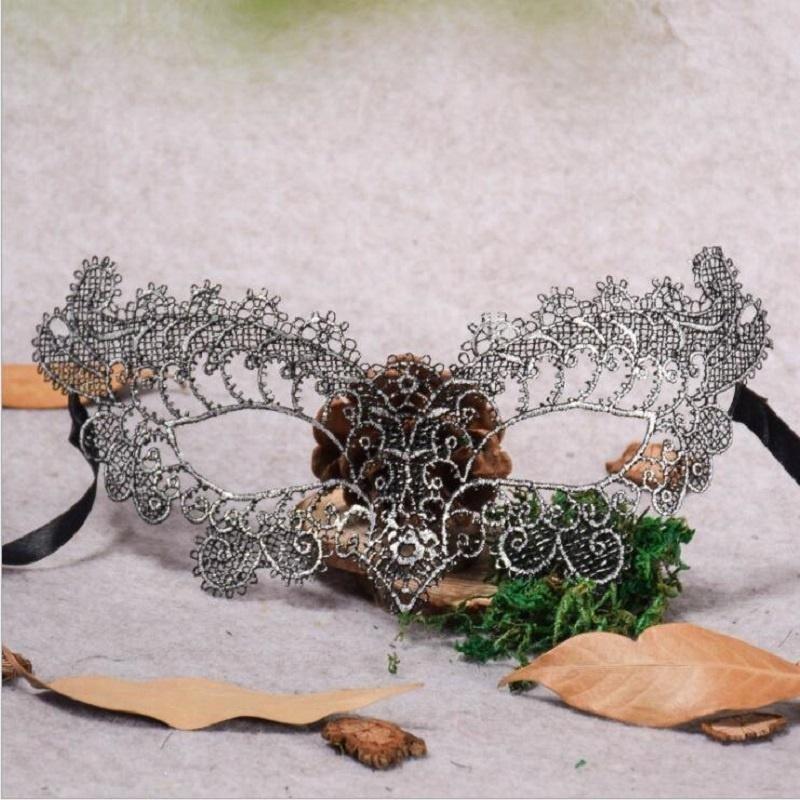 1PC Women Hollow Out Lace Mask Venetian Masquerade Eye Mask Dancing Party Halloween Fancy Mask