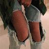 Hot-drilled Stockings Glitter Fishnet Pantyhose New Fishnet Tights  Women Girl