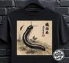 Japanese Millipede T-Shirt - Unisex Insect Shirt, Nature Illustration Tee, Unique Gift for Bug Lovers