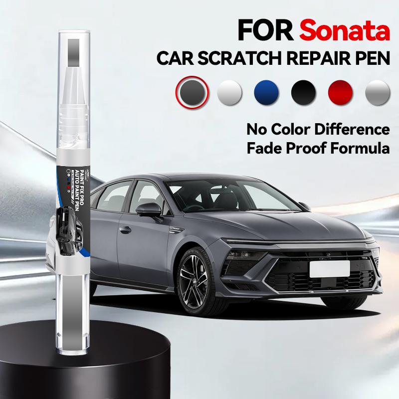 

For Hyundai Sonata 1985-2025 Y Y2 Y3 EF NF YF LF DN8 Paint Repair Pen Touch Up Scratch Remover DIY Auto Accessories Black White