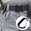 3Pcs Aluminum Alloy D-Shaped Carabiner Sponges Shopping Hook Large Stroller Clip Mountaineering Buckles - Shopping Cart Gripper