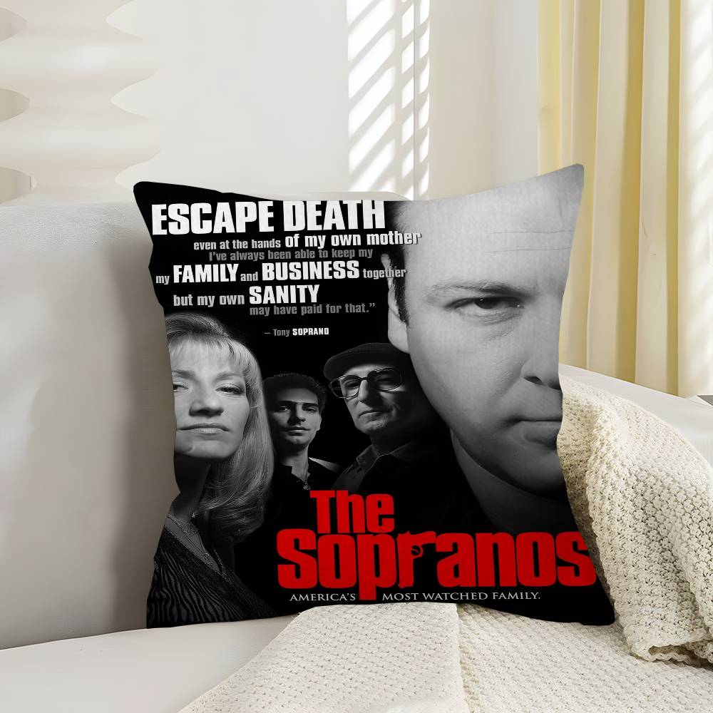

The Sopranos TV Pillow Gift Home Office Decoration Bedroom Sofa Car Cushion Cover case x 30x30 cm