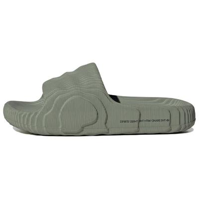 Șlapi Adilette 22 'Silver Green Core Black' IG8264