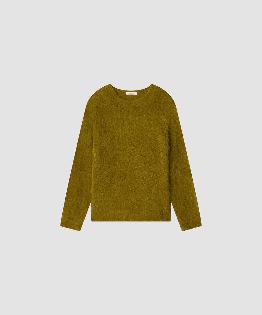 Deolil Lilly Brushed Knit Sweater_Olive