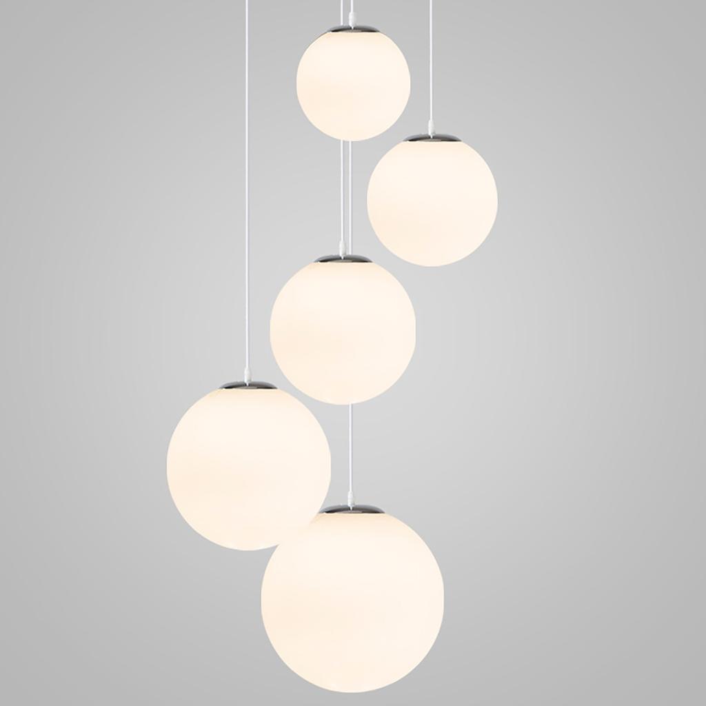 Single Head Spherical Glass Ball Chandelier, Creative And Personalized Restaurant, Clothing Store, Bar Counter, Aisle, Bubble Ball Chandelier