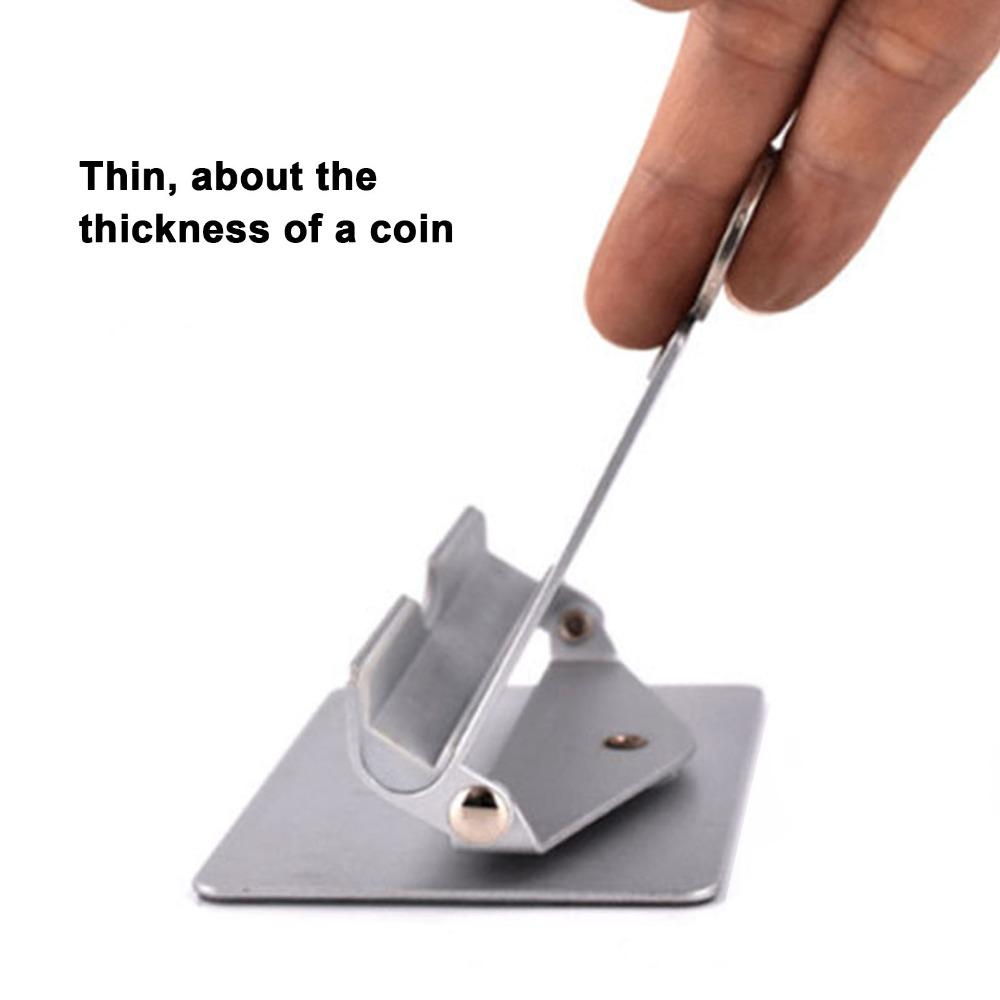 360 Degree Rotation Adjustable Cell Phone Stand Aluminum Alloy Mobile Phone Holder Watching Movies