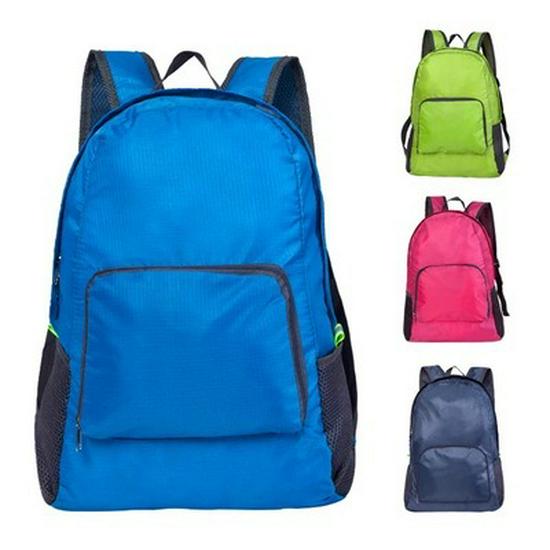 Waterproof Foldable Casual Sports Backpack - Unisex Travel & Student Bag; Logo Customizable