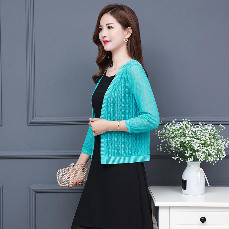 Short Lace Cardigan Summer Thin Jacket Sun Protection Shirt Air-conditioned Shirt Shawl