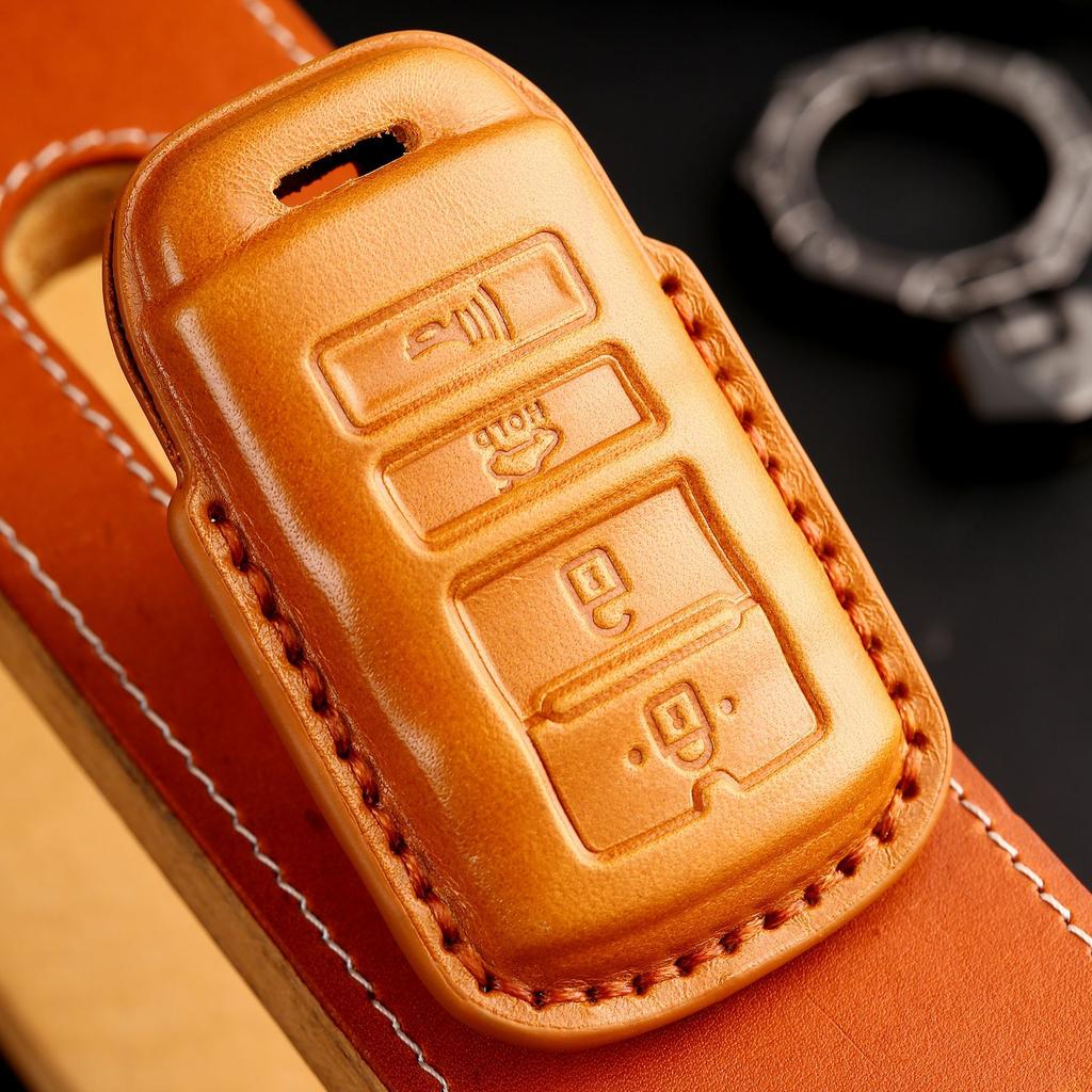 Korean Cross-Border Special Key Protective Case Is Suitable For Kia Kia Leather K9 Car Key Case 3D Shaping