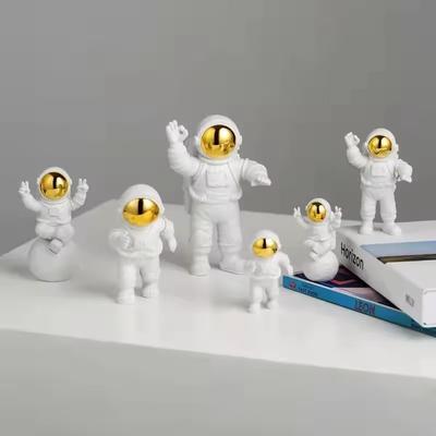 3 ks Ozdoba astronauta v severském stylu - Kreativní figurka kosmonauta Stolní bytová dekorace do obývacího pokoje Dárek